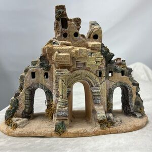 Mercasia holiday Christmas nativity Village building